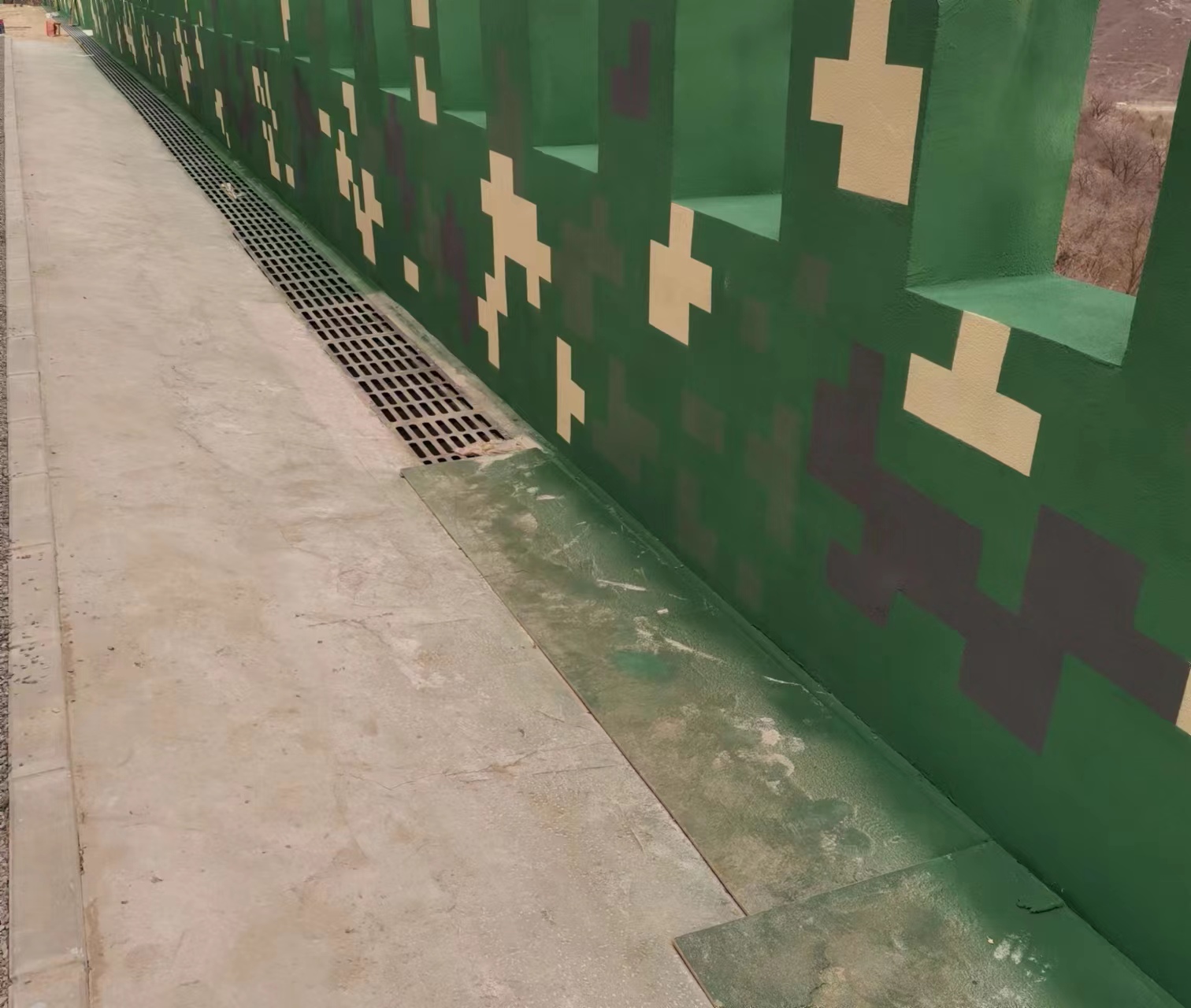 邯郸围墙迷彩喷涂,数迷彩漆